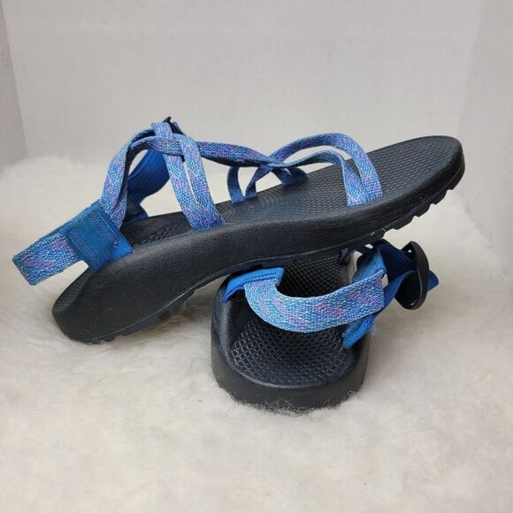 Chaco Sports Classic ZX1 Braid Blue Water Beach Sandals Womens Size 6 - Picture 5 of 10